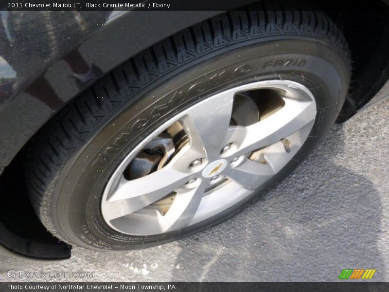 Black Granite Metallic / Ebony 2011 Chevrolet Malibu LT