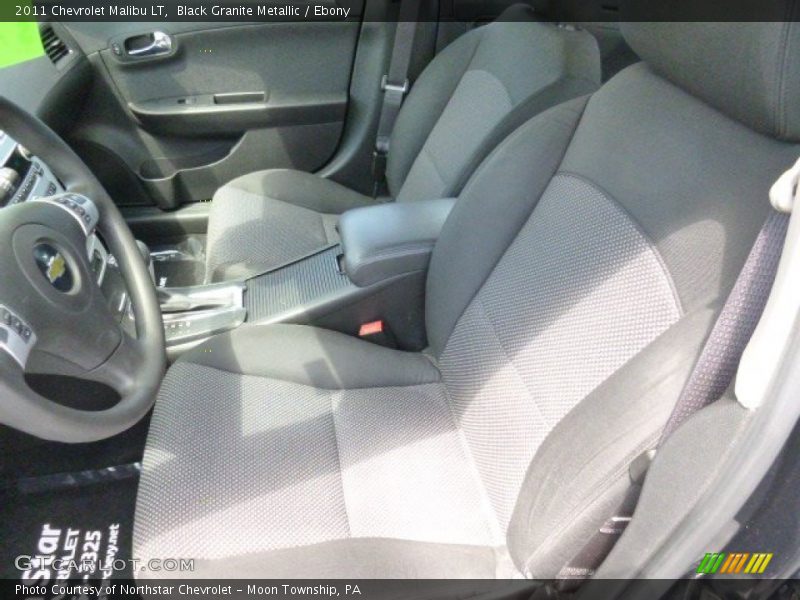 Black Granite Metallic / Ebony 2011 Chevrolet Malibu LT
