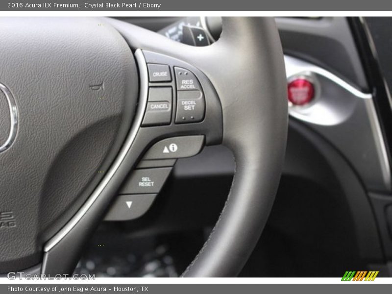 Crystal Black Pearl / Ebony 2016 Acura ILX Premium