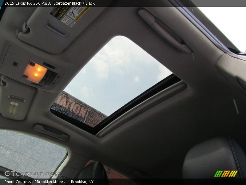 Stargazer Black / Black 2015 Lexus RX 350 AWD