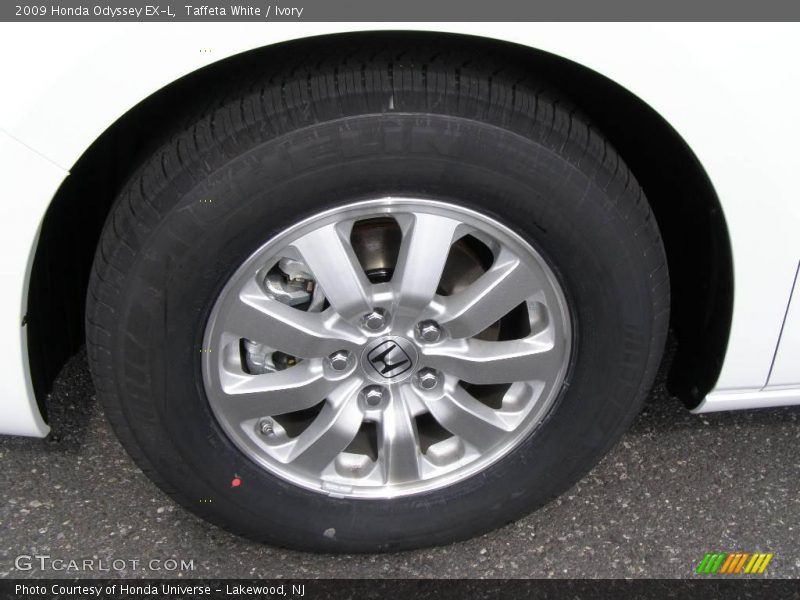 Taffeta White / Ivory 2009 Honda Odyssey EX-L