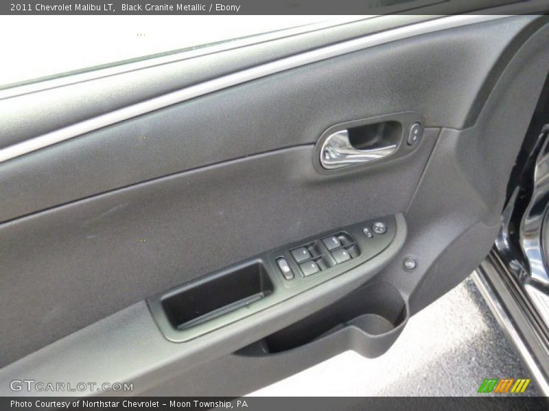 Black Granite Metallic / Ebony 2011 Chevrolet Malibu LT