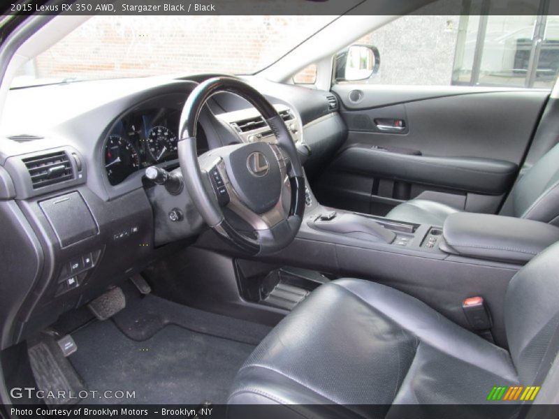 Stargazer Black / Black 2015 Lexus RX 350 AWD
