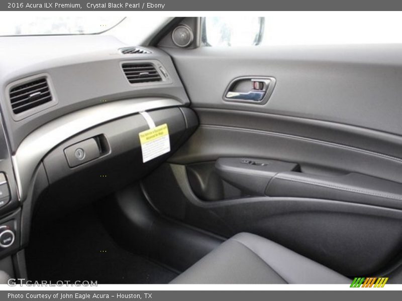 Crystal Black Pearl / Ebony 2016 Acura ILX Premium