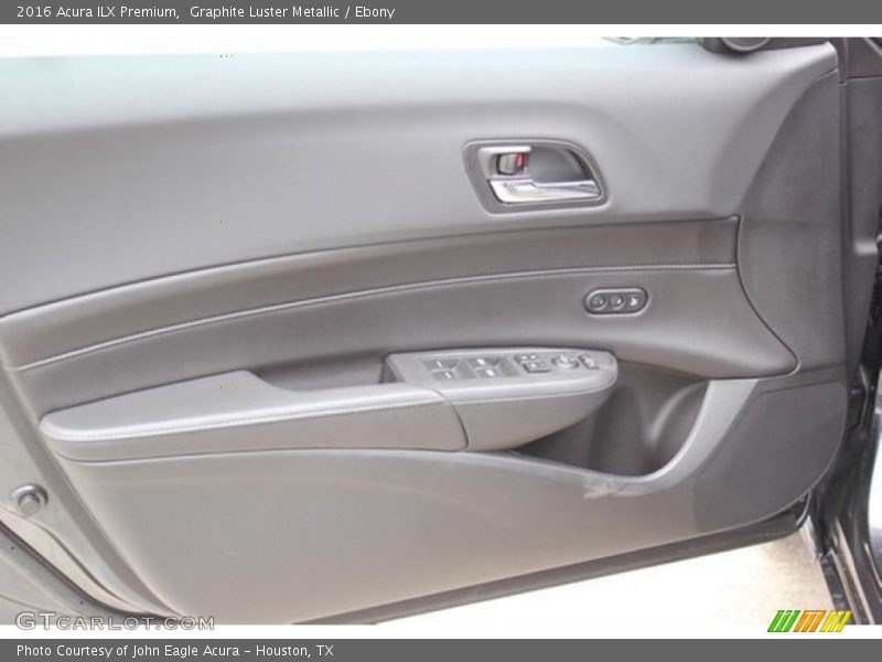 Graphite Luster Metallic / Ebony 2016 Acura ILX Premium