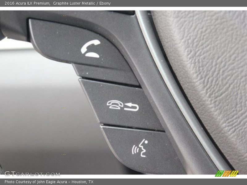 Graphite Luster Metallic / Ebony 2016 Acura ILX Premium