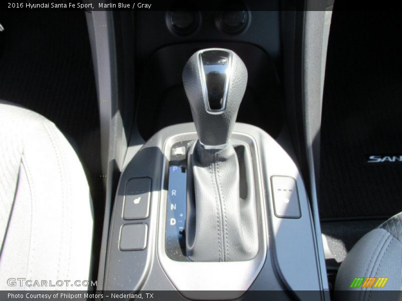 Marlin Blue / Gray 2016 Hyundai Santa Fe Sport