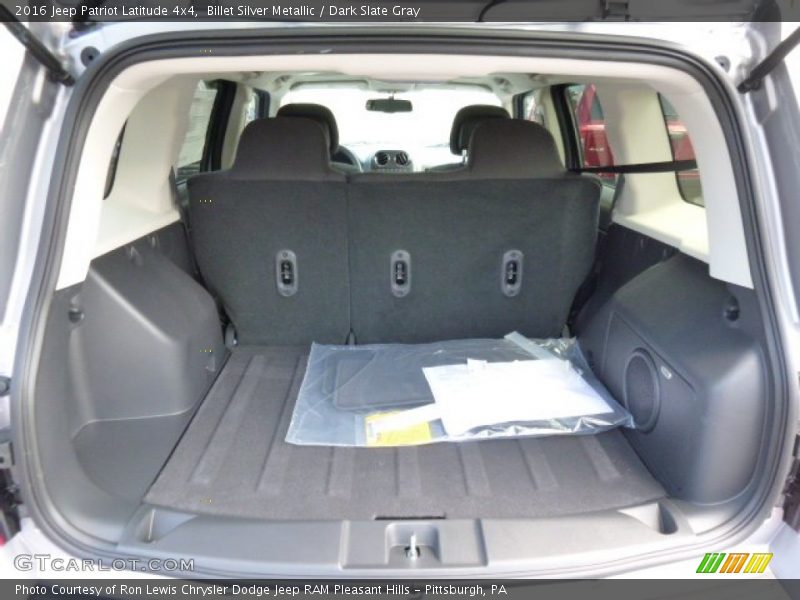Billet Silver Metallic / Dark Slate Gray 2016 Jeep Patriot Latitude 4x4