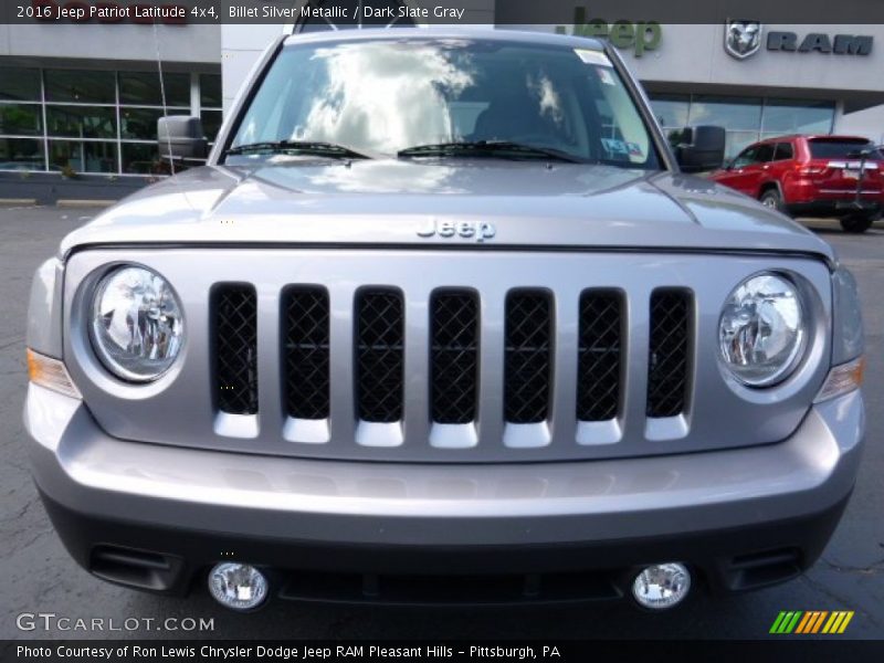 Billet Silver Metallic / Dark Slate Gray 2016 Jeep Patriot Latitude 4x4