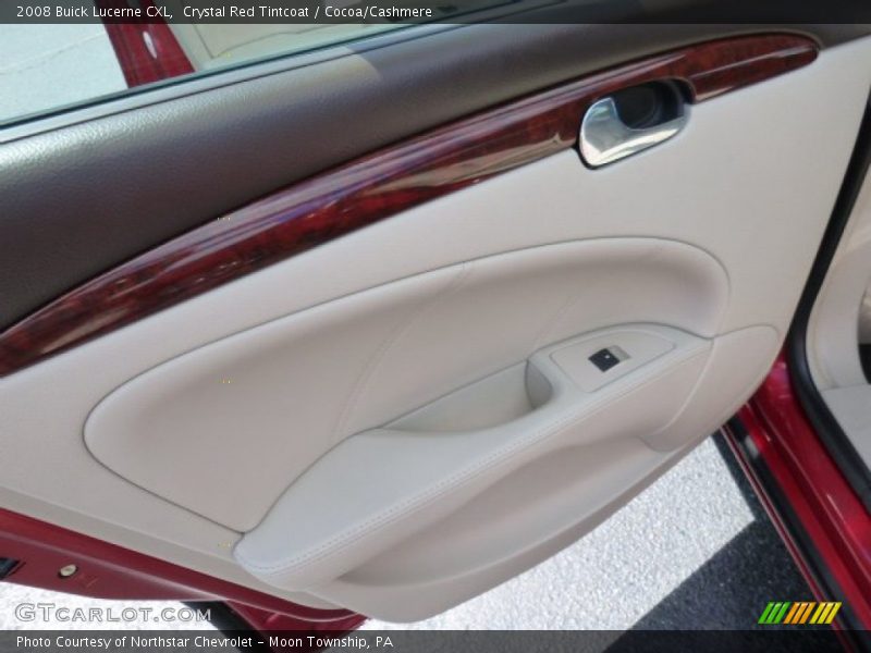 Crystal Red Tintcoat / Cocoa/Cashmere 2008 Buick Lucerne CXL