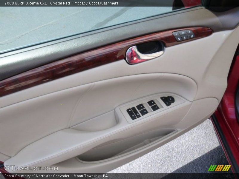 Crystal Red Tintcoat / Cocoa/Cashmere 2008 Buick Lucerne CXL