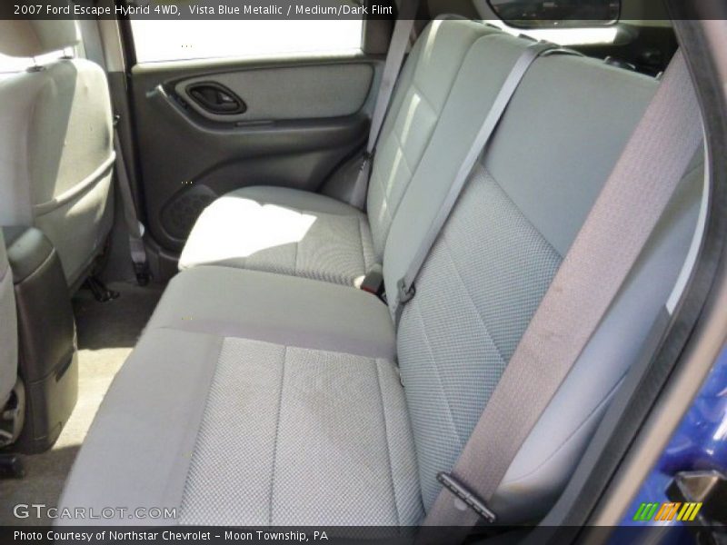 Vista Blue Metallic / Medium/Dark Flint 2007 Ford Escape Hybrid 4WD