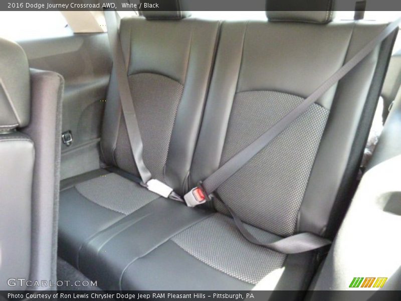 White / Black 2016 Dodge Journey Crossroad AWD