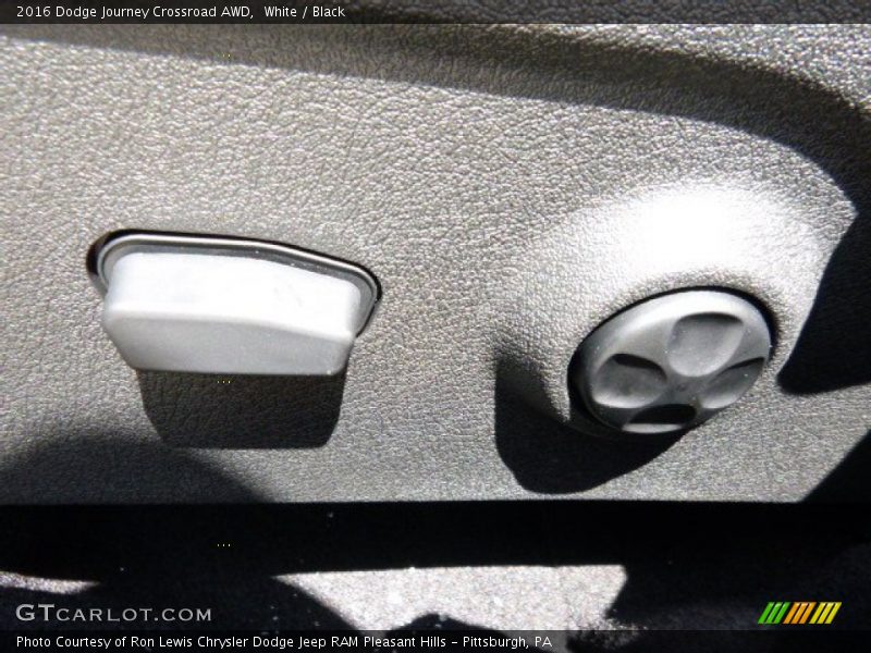 White / Black 2016 Dodge Journey Crossroad AWD