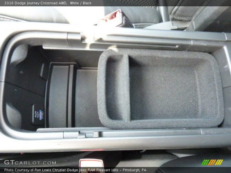 White / Black 2016 Dodge Journey Crossroad AWD
