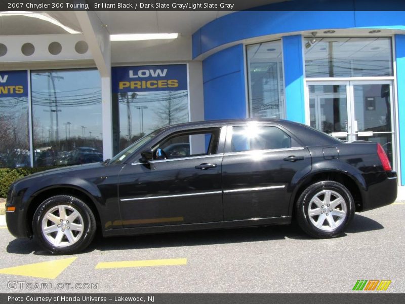Brilliant Black / Dark Slate Gray/Light Slate Gray 2007 Chrysler 300 Touring