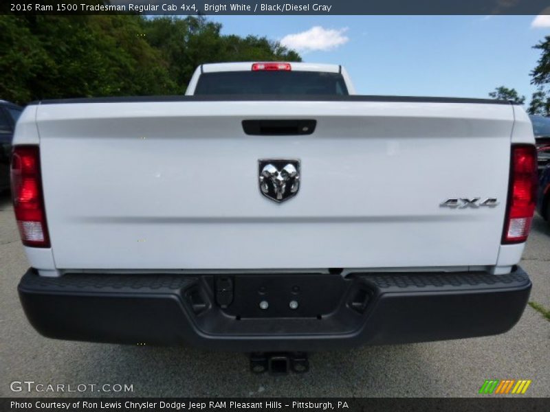 Bright White / Black/Diesel Gray 2016 Ram 1500 Tradesman Regular Cab 4x4