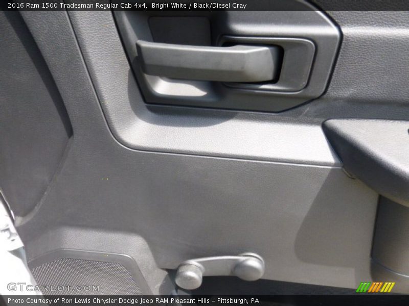 Bright White / Black/Diesel Gray 2016 Ram 1500 Tradesman Regular Cab 4x4