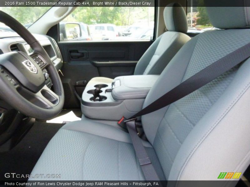 Front Seat of 2016 1500 Tradesman Regular Cab 4x4