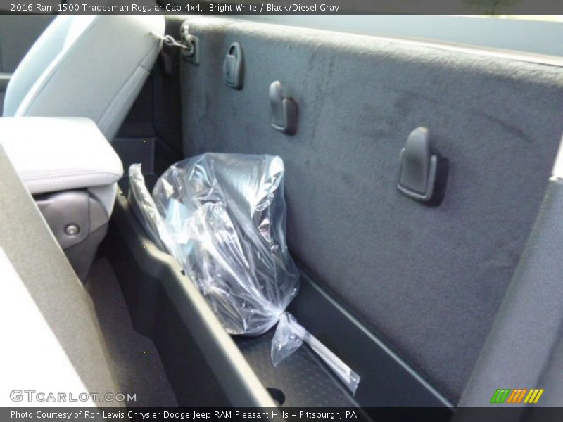 Bright White / Black/Diesel Gray 2016 Ram 1500 Tradesman Regular Cab 4x4