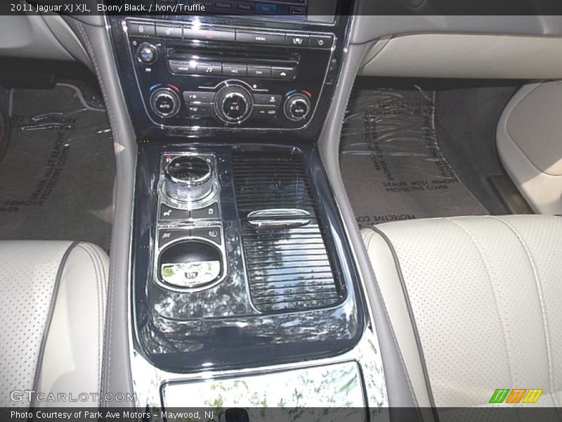 Ebony Black / Ivory/Truffle 2011 Jaguar XJ XJL