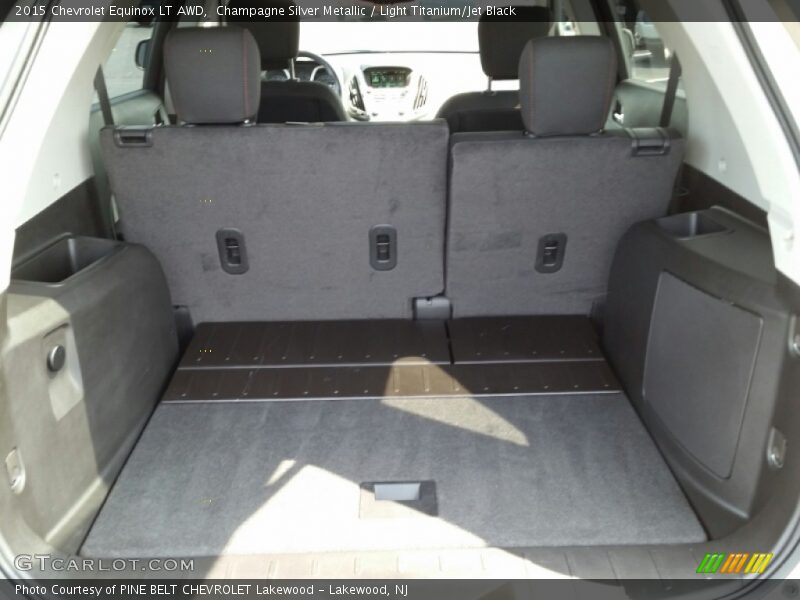 Champagne Silver Metallic / Light Titanium/Jet Black 2015 Chevrolet Equinox LT AWD