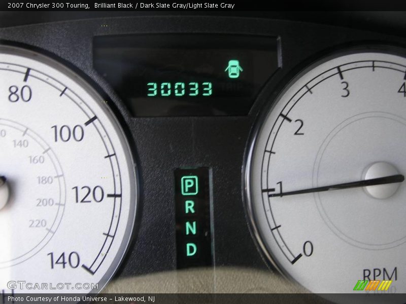 Brilliant Black / Dark Slate Gray/Light Slate Gray 2007 Chrysler 300 Touring
