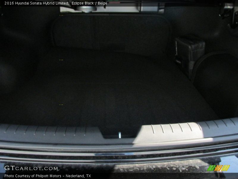 Eclipse Black / Beige 2016 Hyundai Sonata Hybrid Limited