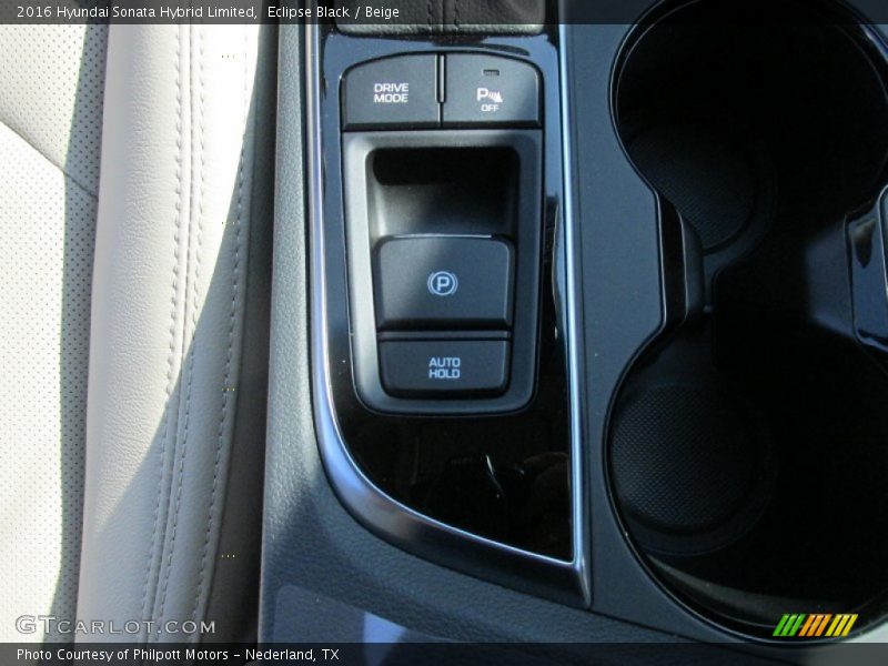Controls of 2016 Sonata Hybrid Limited