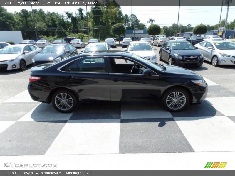 Attitude Black Metallic / Black 2015 Toyota Camry SE
