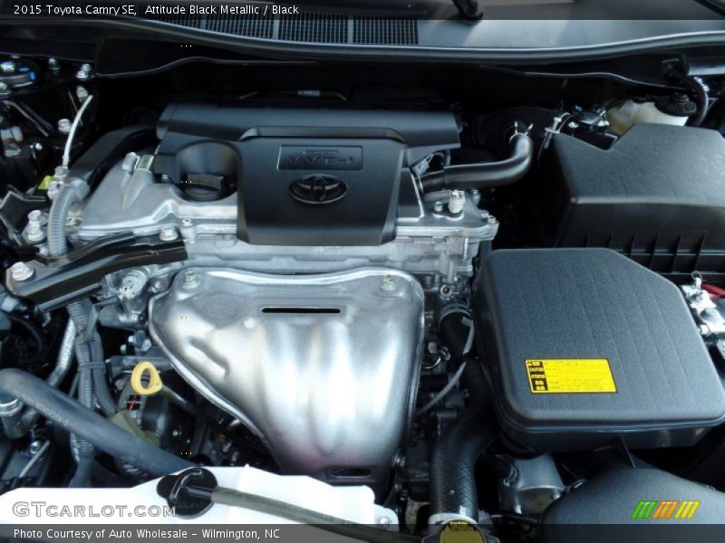 Attitude Black Metallic / Black 2015 Toyota Camry SE