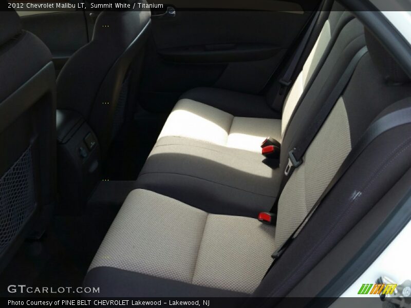 Summit White / Titanium 2012 Chevrolet Malibu LT