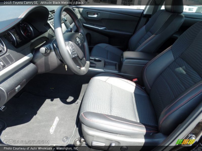 Attitude Black Metallic / Black 2015 Toyota Camry SE
