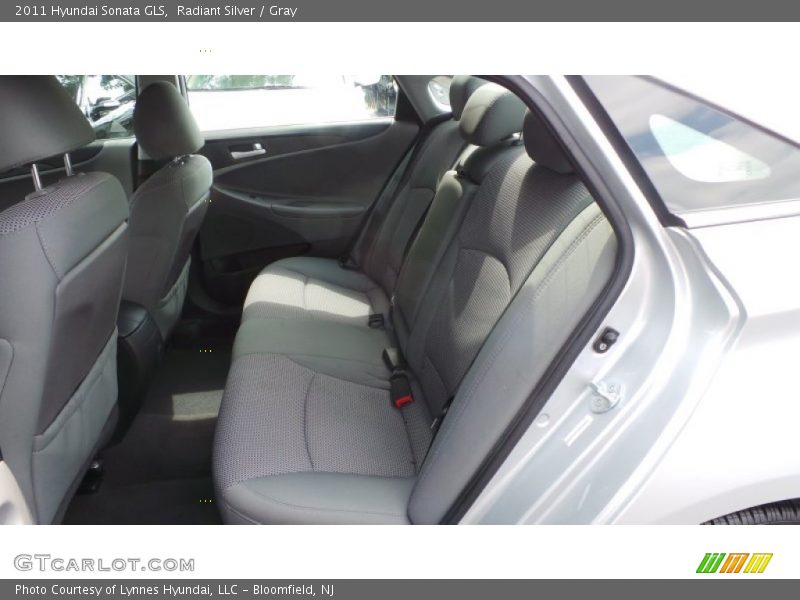 Radiant Silver / Gray 2011 Hyundai Sonata GLS
