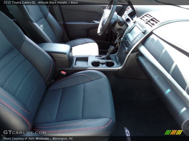 Attitude Black Metallic / Black 2015 Toyota Camry SE