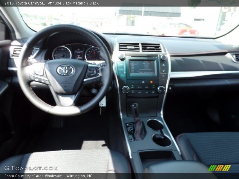 Attitude Black Metallic / Black 2015 Toyota Camry SE