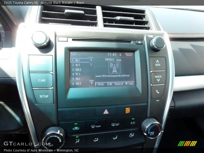 Attitude Black Metallic / Black 2015 Toyota Camry SE