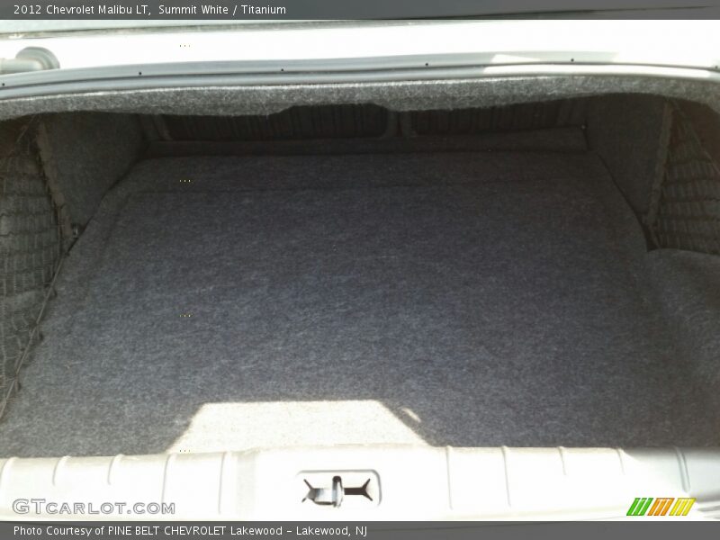 Summit White / Titanium 2012 Chevrolet Malibu LT