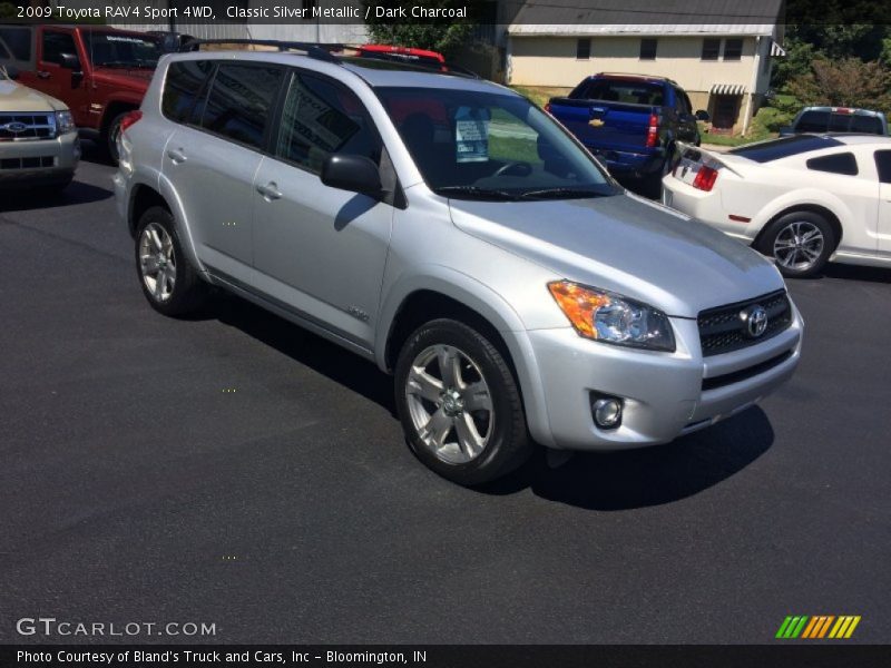 Classic Silver Metallic / Dark Charcoal 2009 Toyota RAV4 Sport 4WD
