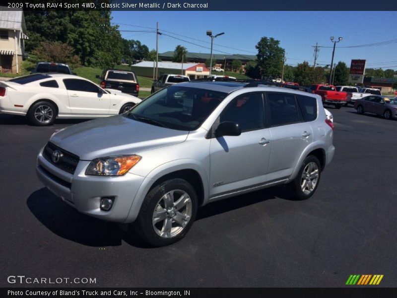 Classic Silver Metallic / Dark Charcoal 2009 Toyota RAV4 Sport 4WD