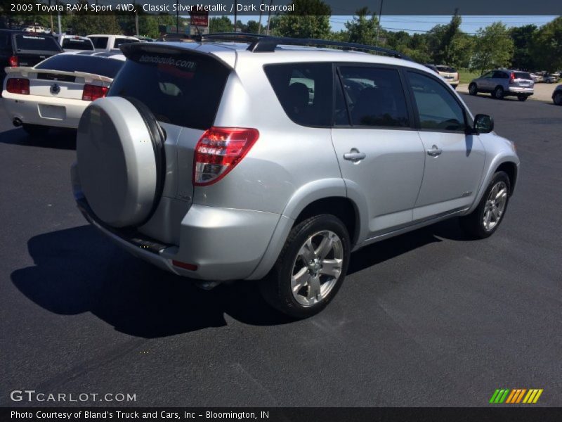 Classic Silver Metallic / Dark Charcoal 2009 Toyota RAV4 Sport 4WD