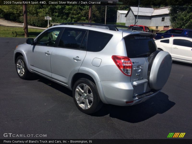 Classic Silver Metallic / Dark Charcoal 2009 Toyota RAV4 Sport 4WD
