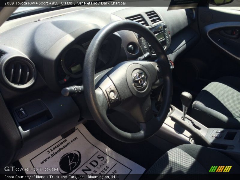 Classic Silver Metallic / Dark Charcoal 2009 Toyota RAV4 Sport 4WD