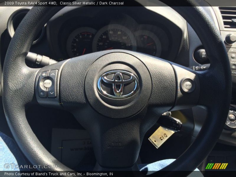 Classic Silver Metallic / Dark Charcoal 2009 Toyota RAV4 Sport 4WD