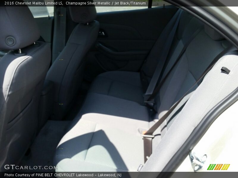 Champagne Silver Metallic / Jet Black/Titanium 2016 Chevrolet Malibu Limited LS