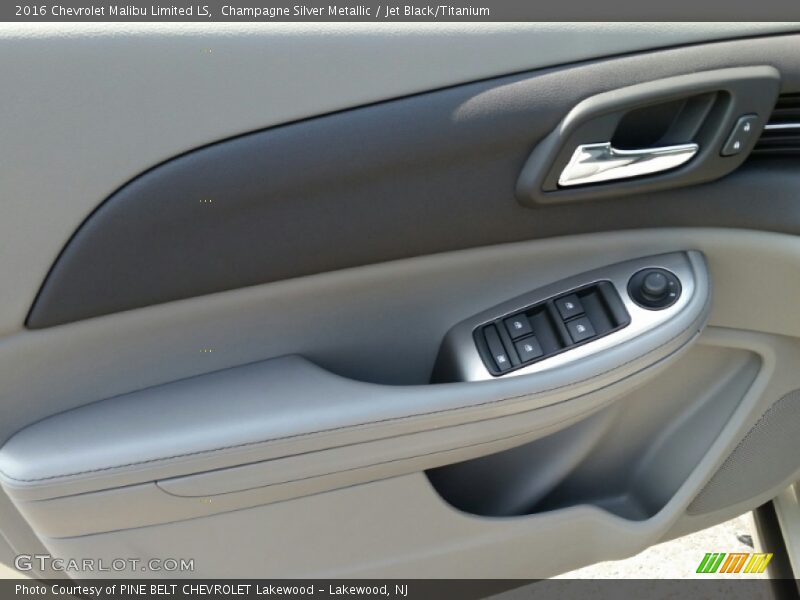 Champagne Silver Metallic / Jet Black/Titanium 2016 Chevrolet Malibu Limited LS
