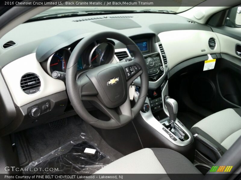 Black Granite Metallic / Jet Black/Medium Titanium 2016 Chevrolet Cruze Limited LS