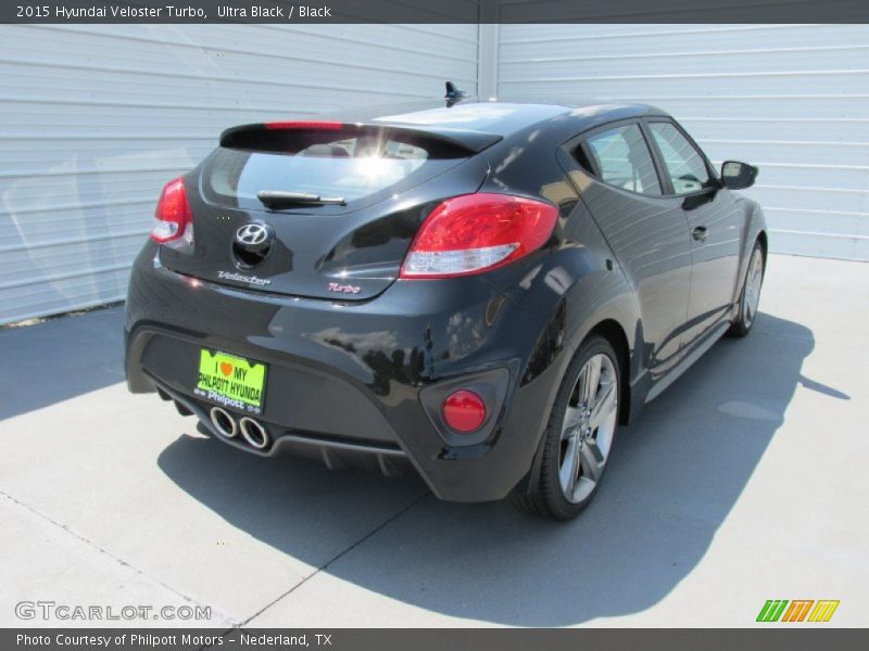 Ultra Black / Black 2015 Hyundai Veloster Turbo