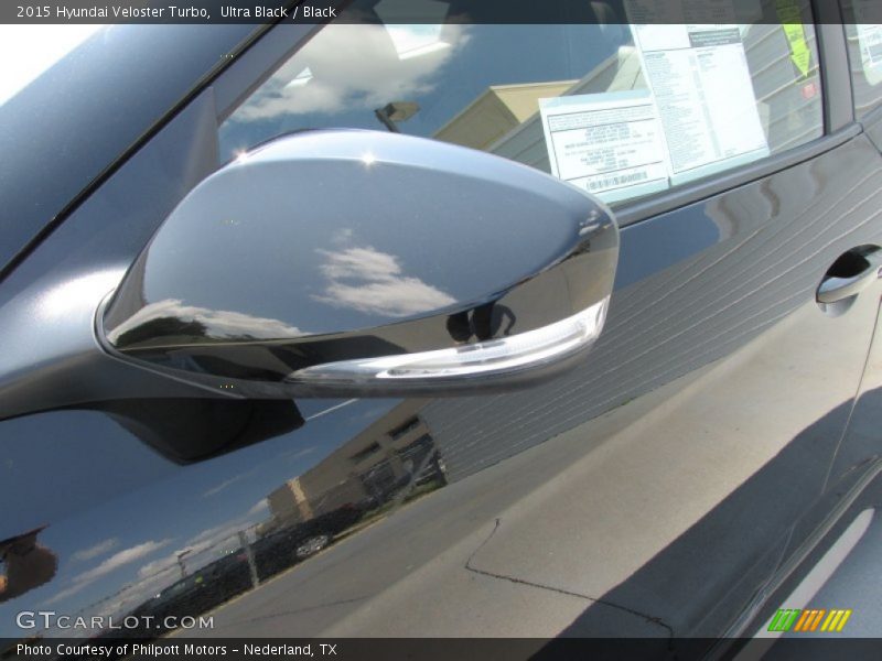 Ultra Black / Black 2015 Hyundai Veloster Turbo
