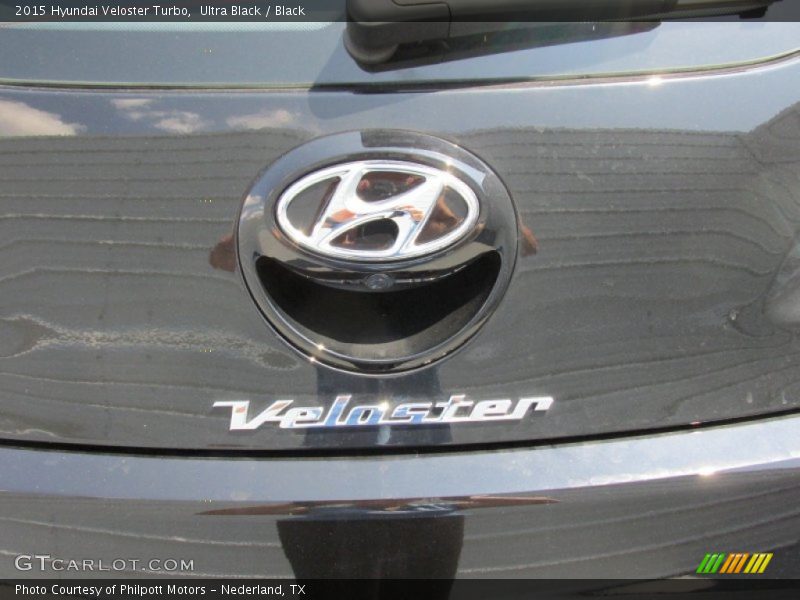 Ultra Black / Black 2015 Hyundai Veloster Turbo